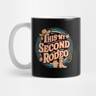 "This is my second rodeo" retro vintage Mug